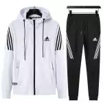 survetement adidas femme homme sweatshirts joggers hoodie 2076 blanc